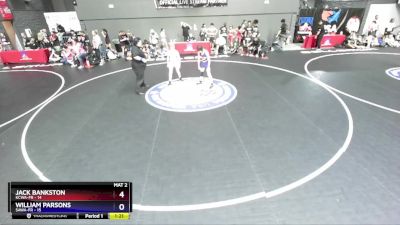 102 lbs Round 2 (10 Team) - Jack Bankston, KCWA-FR vs William Parsons, SAWA-FR