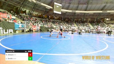 75 lbs Round Of 16 - Elliott Gibson, Owasso Takedown Club vs Lachlan Smith, Unaffiliated