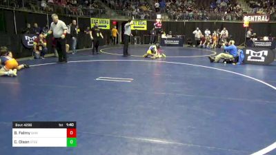 85 lbs Round Of 16 - Bobby Felmy, Shikellamy vs Camden Olson, Steel Valley