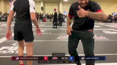 Perseus Cooperman vs Aaron Barrios 2025 ADCC Charlotte Open