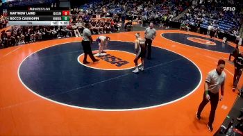 126 lbs Semis & 1st Wrestleback (8 Team) - Rocco Cassioppi, Rockton (Hononegah) vs Matthew Laird, Joliet (Catholic Academy)
