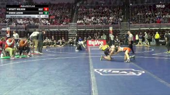 2A-126 lbs Champ. Round 1 - Owen Lewin, West Delaware, Manchester vs Wyatt Wilson, Monticello