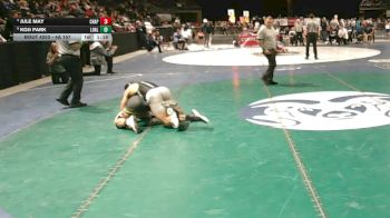 4A 157 lbs Quarterfinal - Jule May, Chaparral vs Koji Park, Los Alamos