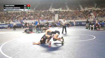 159-D2 Semifinal - Alejandro Montoya, North Canyon High School vs Kane Pantin, Mountain Pointe High School
