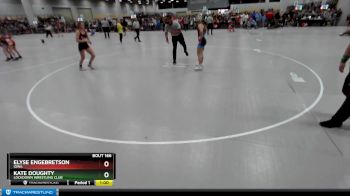 125 lbs Cons. Round 2 - Kate Doughty, Lockdown Wrestling Club vs Elyse Engebretson, Iowa