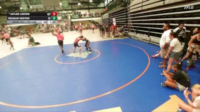 121-135 lbs Semifinal - Jaylee Lester, Iguanas Wrestling Club vs Reagan Hester, Center Grove