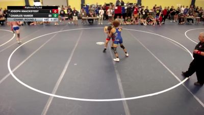 144 lbs Champ. Round 3 - Joseph Knackstedt, IL vs Charles Vanier, MN