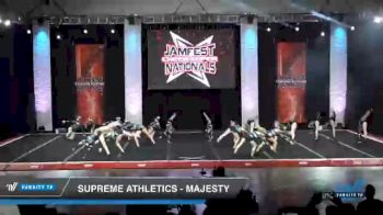 Supreme Athletics - Majesty [2021 L3 Junior - Small - B Day 2] 2021 JAMfest Cheer Super Nationals