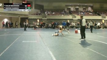 133 Championship Bracket Cons. Round 4 - Ashton Charmoli, St. Francis vs Collin Meuwissen, Waconia