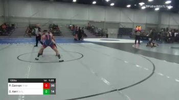 135 lbs Prelims - Preston Cannon, Team Tulsa NDT vs Devon Kerr, Oregon Outlaws