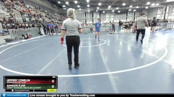 114 lbs Cons. Semi - Samson Kjar, Liberty Warriors Wrestling Academy vs Jeffery Conklin, Salem Elite Mat Club