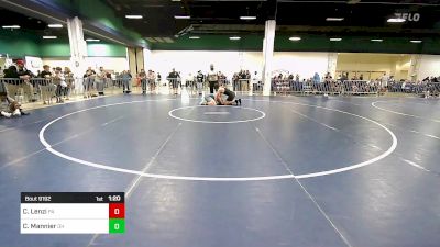 190 lbs Consi Of 32 #2 - Carmine Lenzi, PA vs Chett Mannier, OH