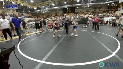 75 lbs Consolation - Cooper Vansyckle, Bridge Creek Youth Wrestling vs Brison Montgomery, Cache Wrestling Club