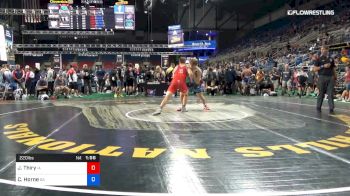 220 lbs Rnd Of 64 - Jared Thiry, Iowa vs Chase Horne, Georgia