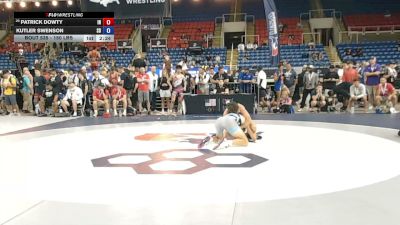 150 lbs Champ. Rd Of 128 - Patrick Dowty, Indiana vs Kutler Swenson, South Dakota