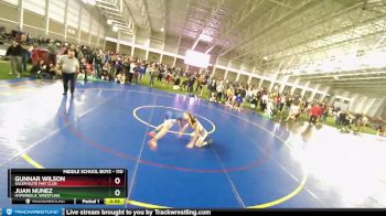 110 lbs Champ. Round 2 - Juan Nunez, Hyperbolic Wrestling vs Gunnar Wilson, Salem Elite Mat Club