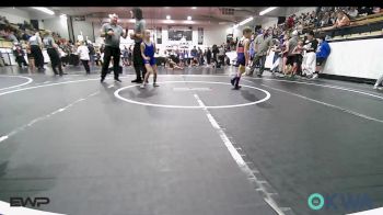 58-61 lbs Quarterfinal - Jack Crain Jr, Team Tulsa Wrestling Club vs Chloe Grimes, Tiger Trained Wrestling