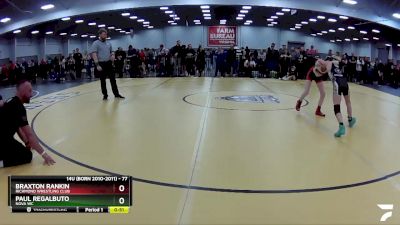 77 lbs Cons. Round 5 - Paul Regalbuto, Nova WC vs Braxton Rankin, Richmond Wrestling Club