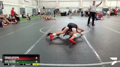 110 lbs Round 7 (8 Team) - Travis Kotson, The Wrestling Mill vs Dan Gamer, ACES Of Diamonds