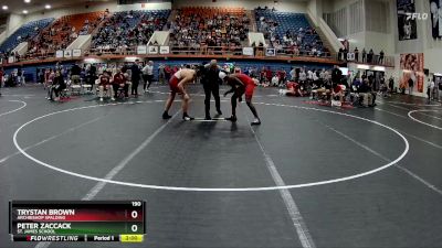 190 lbs Champ. Round 1 - Trystan Brown, Archbishop Spalding vs Peter Zaccack, St. James School