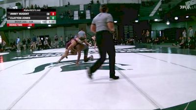 149 lbs Cons. Semi - Clayton Jones, Michigan State vs Jimmy Nugent, Central Michigan
