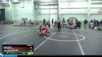 120 lbs Round 4 (8 Team) - Jace Jett, Ohio Rampage vs Cullen Catalone, PA Alliance Blue