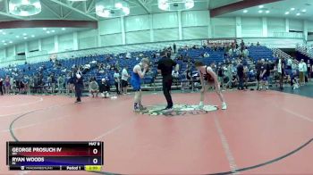 132 lbs Cons. Round 4 - George Prosuch Iv, OH vs Ryan Woods, MI