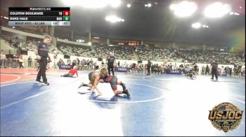83 lbs Consi Of 8 #2 - Coleton Boulware, Tuttle Wrestling vs Duke Hale, Madill Takedown