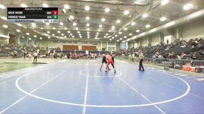 197 lbs Quarterfinal - Pierce Tran, Alfred State vs Nick Rose, Cortland
