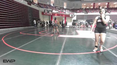 140 lbs Rr Rnd 2 - Annie De Leon, Norman High School Girls vs Kelice Luker, Tulsa Union Girls