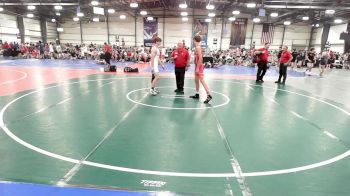 132 lbs Rr Rnd 3 - Dawson Messinger, Upstate Uprising vs Cade Zuber, Eastside Ice