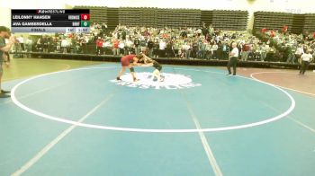 116 lbs Final - LeiLonny Hansen, RedNose Wrestling School vs Ava Gamberdella, Branford