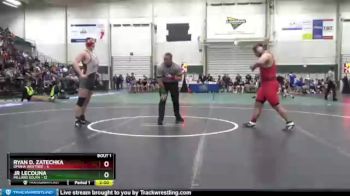 285 lbs Quarterfinals (8 Team) - JR Lecouna, Millard South vs Ryan D. Zatechka, Omaha Westside