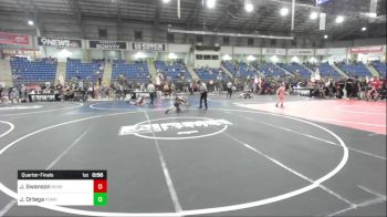 74 lbs Quarterfinal - Jake Swanson, Nebraska Elite WC vs Jr Ortega, Pomona Elite