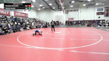106 lbs 5th Place - Jaxson Boucher, Plainville vs Devon Saari, Lewis Mills*