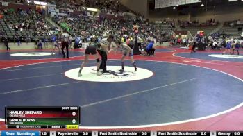 5A 110 lbs Quarterfinal - Grace Burns, Van Buren vs Harley Shepard, Sylvan Hills