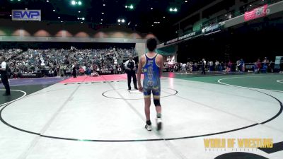 100 lbs Consi Of 8 #1 - Micah Wright, Silver State Wrestling Academy vs Gabriel Bailey, NexGen Regional Training Center