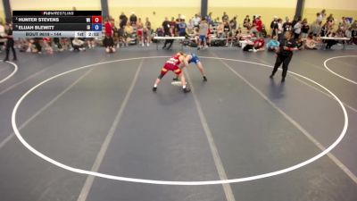 144 lbs Quarters - Hunter Stevens, WI vs Elijah Blewitt, IA