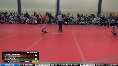 120 lbs Quarterfinal - Trevin Johnson, Summit Wrestling Academy vs Oliver Rea, Immortal Athletics WC