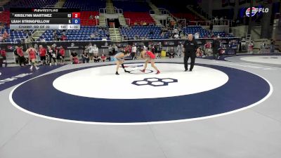 100 lbs Champ. Rd Of 32 - Krislynn Martinez, KS vs Leah Stringfellow, IL