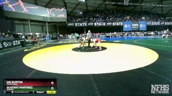 1A 165 lbs Cons. Round 2 - Gustavo Martinez, Wapato vs Ian Burton, Castle Rock