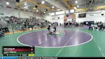 170 lbs Quarterfinal - Mitt Sickler, Spanaway Lake vs David Mirenta, Kelso