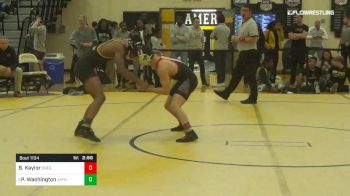 Consolation - Brandon Kaylor, Oregon State vs Patrick Washington, Appalachian State