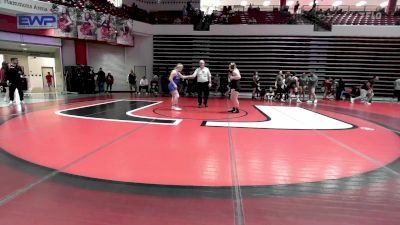 145 lbs Consi Of 8 #2 - Khloe Murray, Jay High School vs Jentri Burch, Oologah