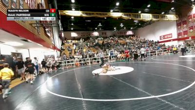 115B Semifinal - Teagyn Nelson, Centennial Middle School vs Isaac Partridge, Worland Middle School