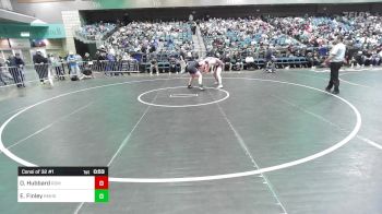 190 lbs Consi Of 32 #1 - Orinn Hubbard, Redmond vs Evan Finley, Rocky Mountain