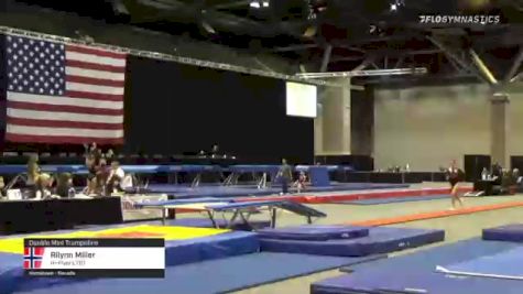Rilynn Miller - Double Mini Trampoline, Hi-Flyers T&T - 2021 USA Gymnastics Championships