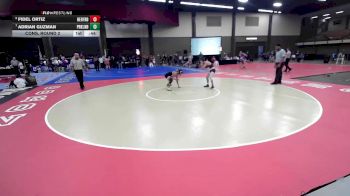113 lbs Cons. Round 2 - Adrian Guzman, El Paso Parkland vs Fidel Ortiz, Hereford