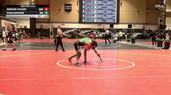 141 lbs Quarterfinal - Marcus Colson, Mercyhurst vs Ryan Hartung, Binghamton