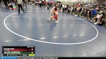 115 lbs Cons. Round 4 - Dylan Saba, Colorado vs Braden Anderson, Siouxland Wrestling Academy